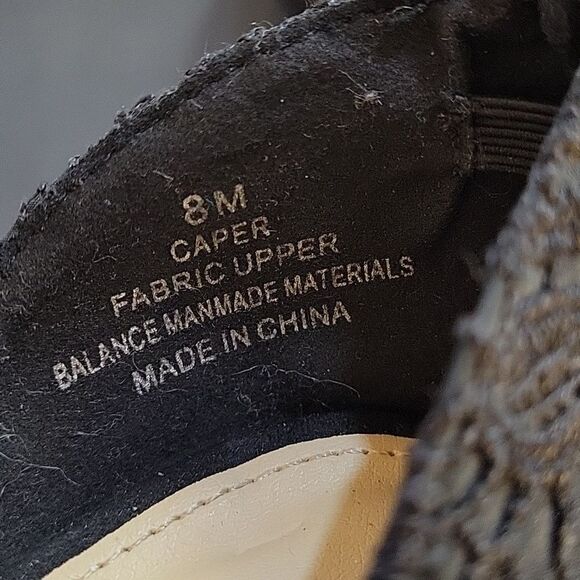 NICOLE LACE POINTED TOE D'ORSAY SLIP-ON WOMEN"S FLAT - Picture 8 of 12